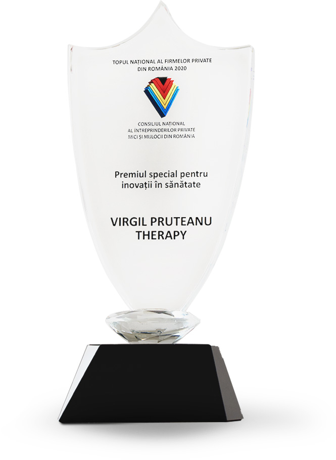 Premiul pentru inovații în sănatate în 2020.